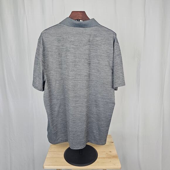 Untuckit Mens Polo XX-Large Gray Performance Short Sleeve Shirt NWT - Picture 3 of 3